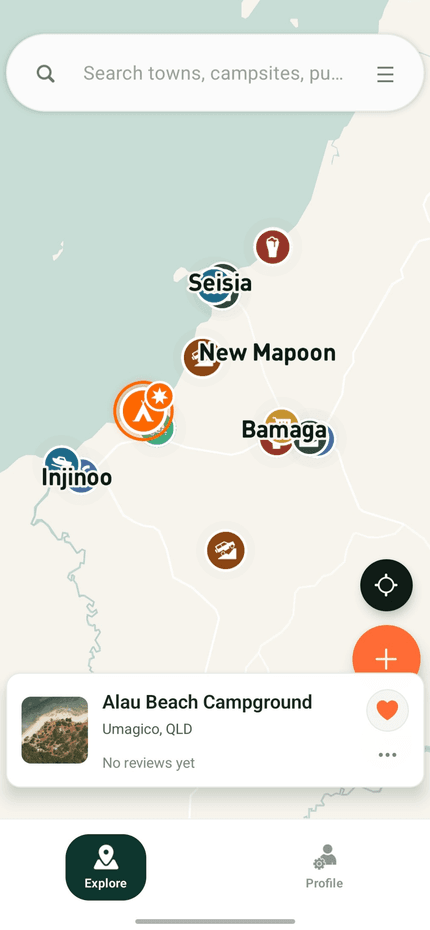 The map